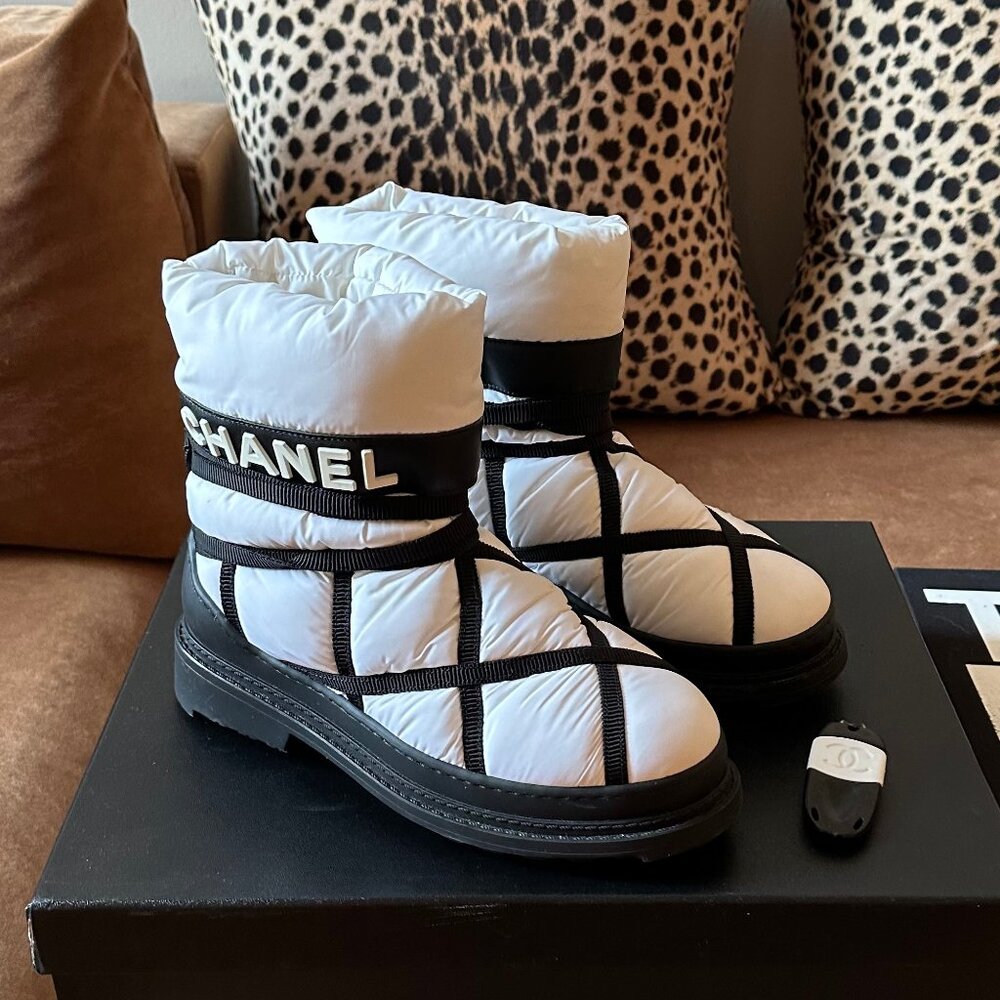 Chanel Snow Boots